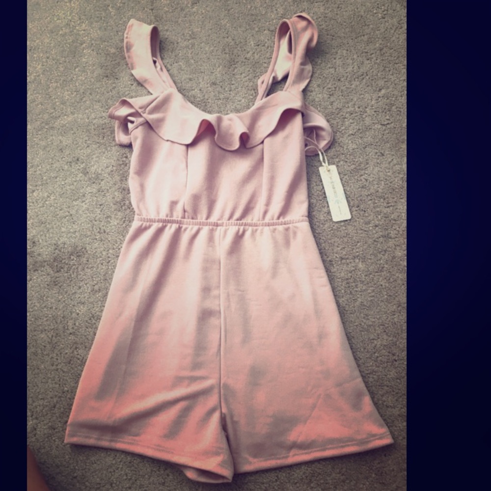 Pink romper